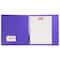JAM Paper Glass Twill Plastic 3-Ring Binder